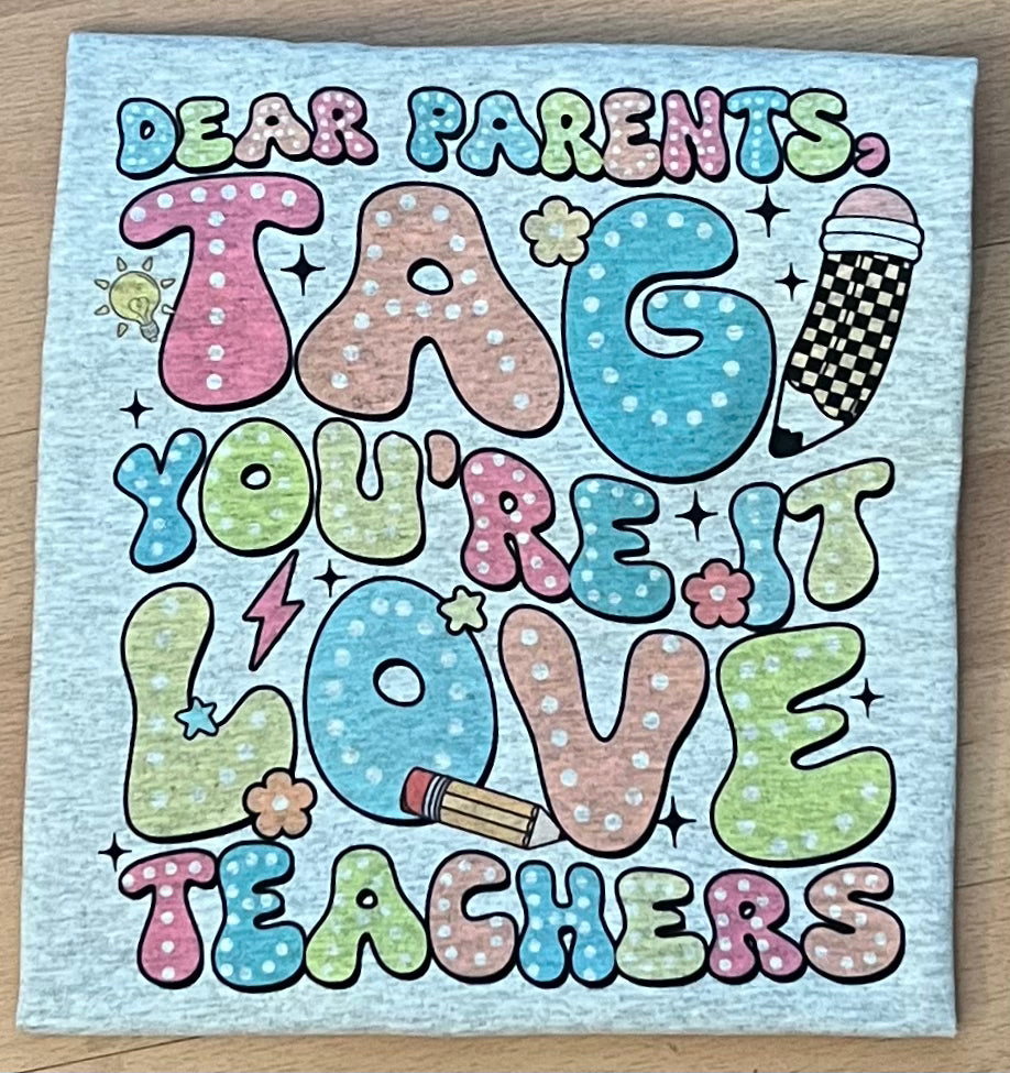 Teacher Tag Parents