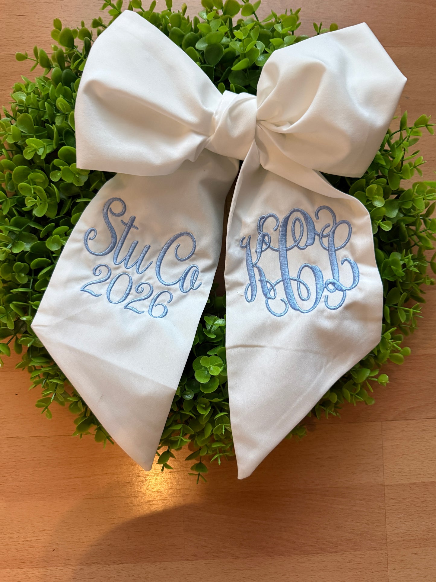 Wreath Sash