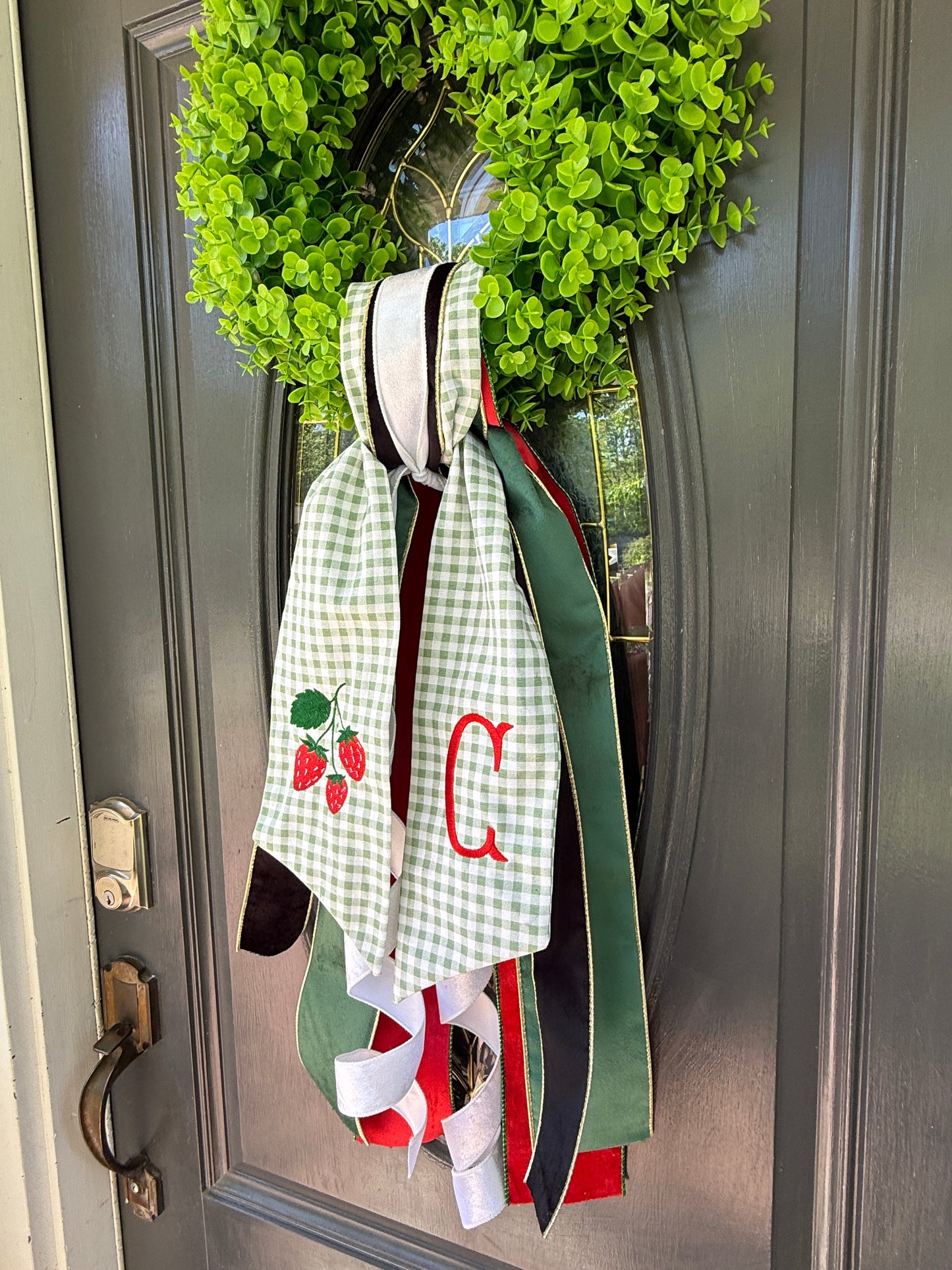 Wreath Sash
