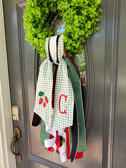 Wreath Sash