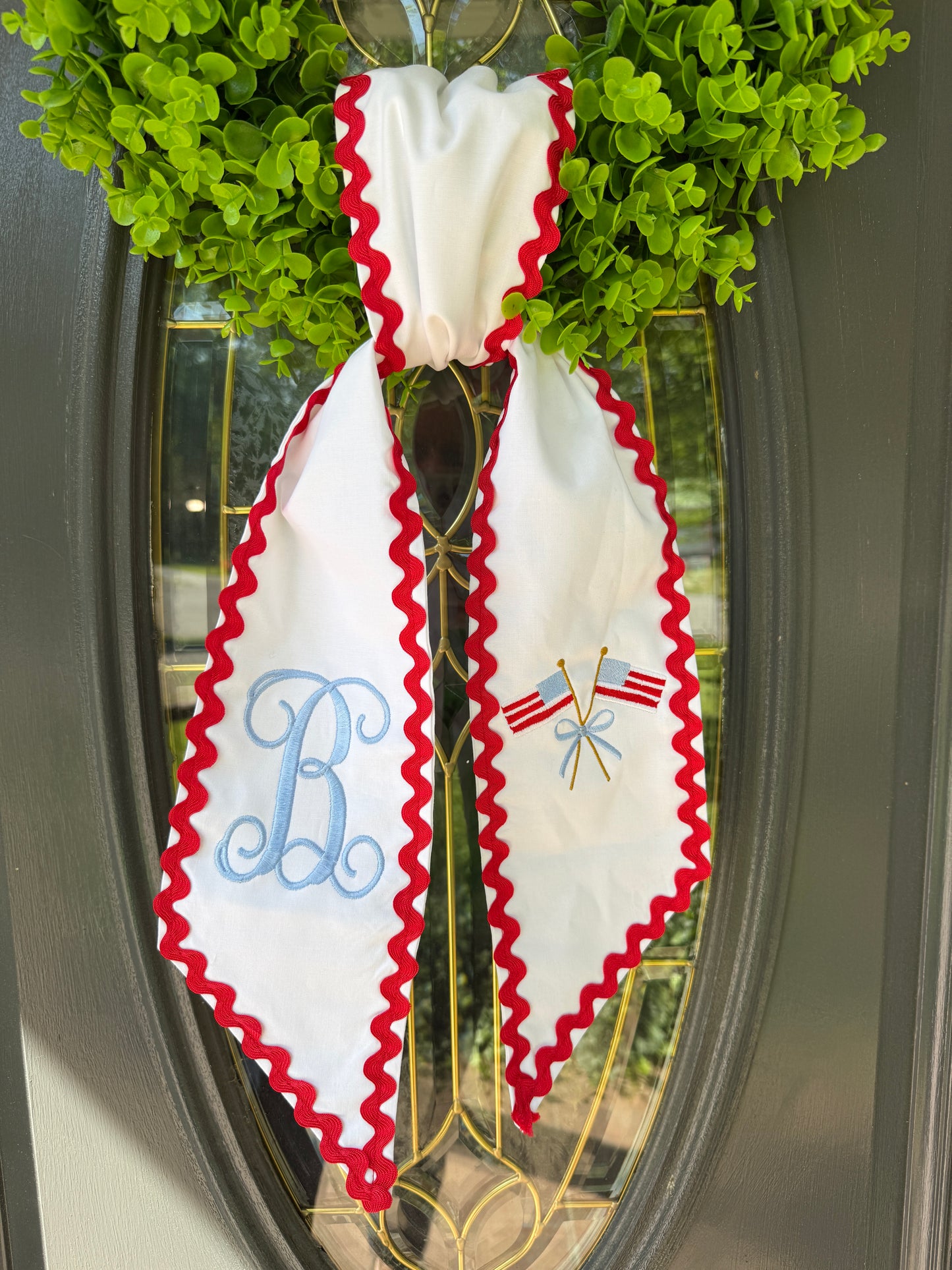 Wreath Sash