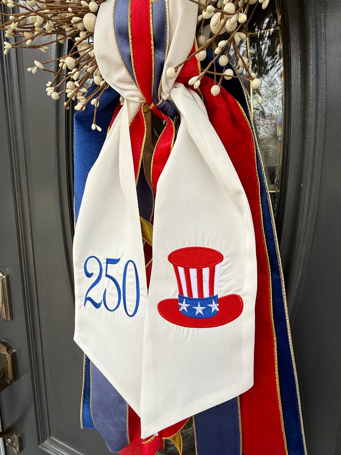 Wreath Sash