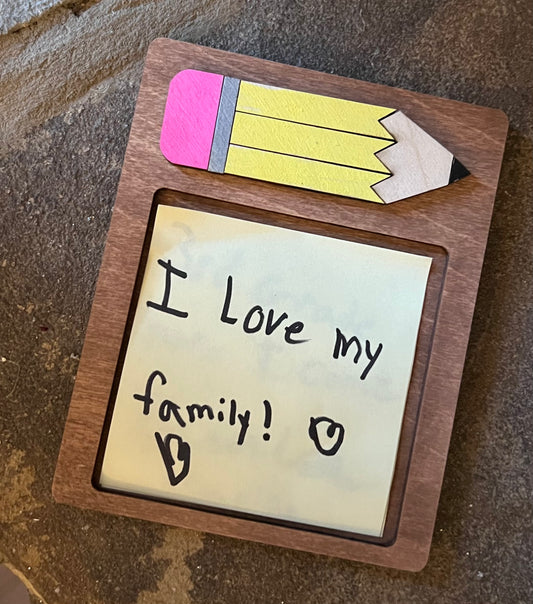 Sticky Note Pad Holder